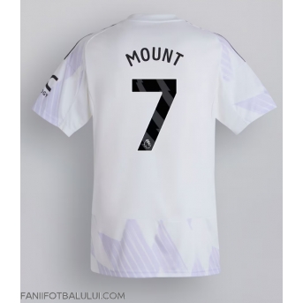 Manchester United Mason Mount #7 Tricou Fotbal Replică 2025-26 Barbati Deplasare
